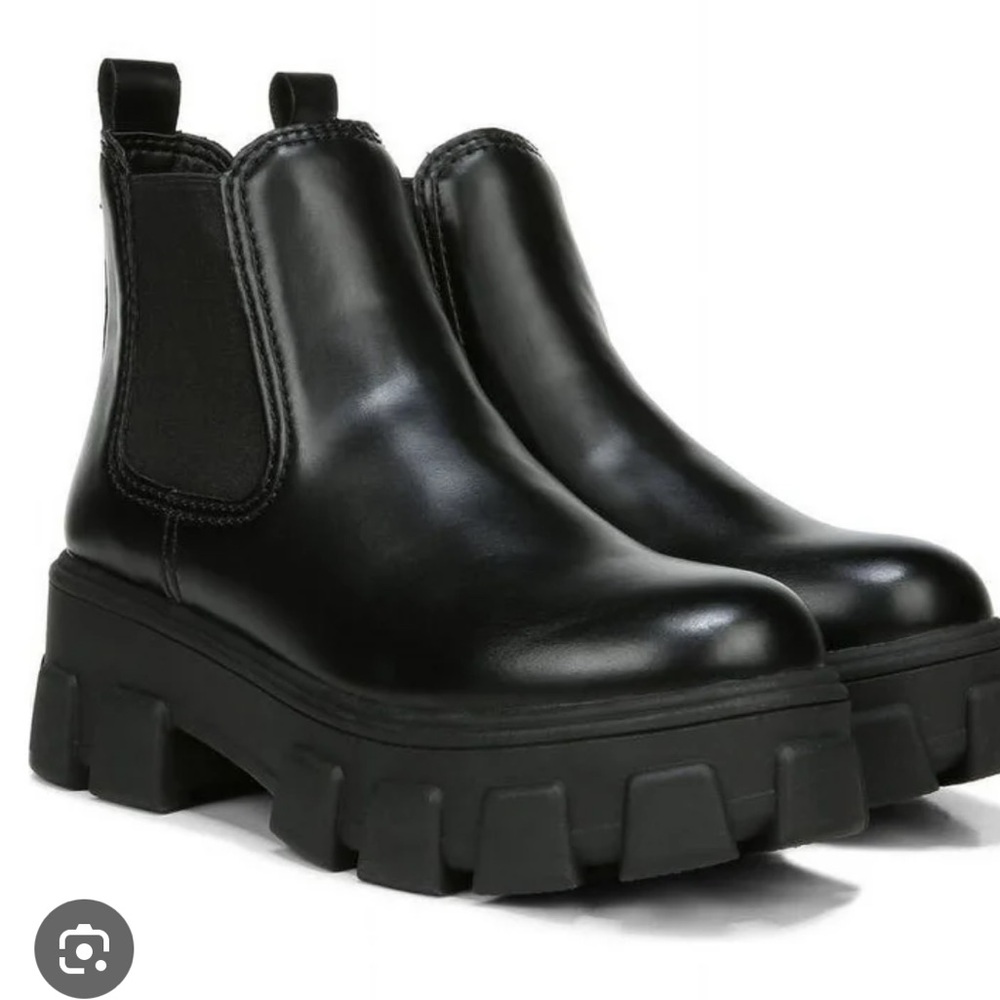 Circus by Sam Edelman Womens Darielle Lug Sole Platform Ankle Boots, Size 9